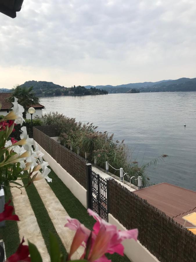 La Playa Cottage Con Spiaggia Privata Pettenasco Ngoại thất bức ảnh