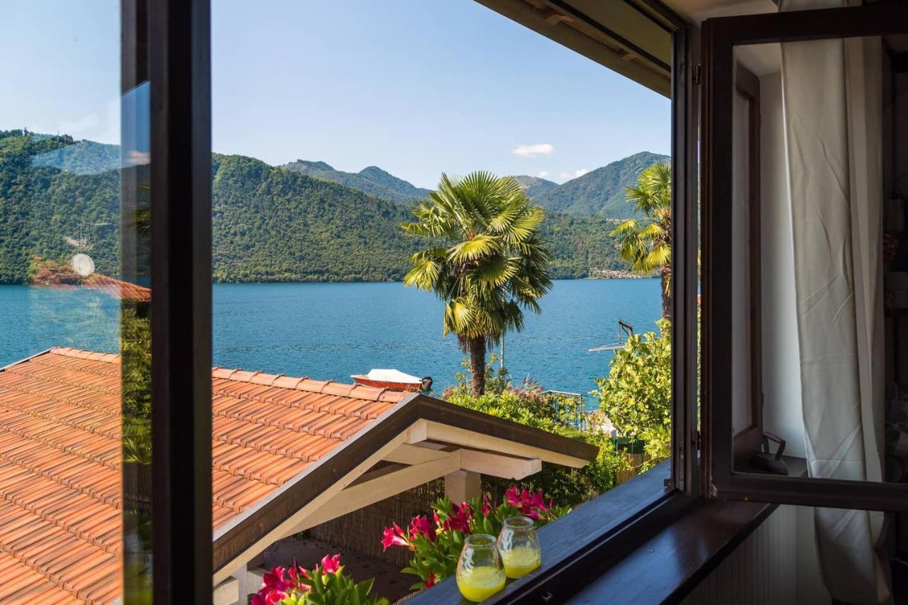 La Playa Cottage Con Spiaggia Privata Pettenasco Ngoại thất bức ảnh